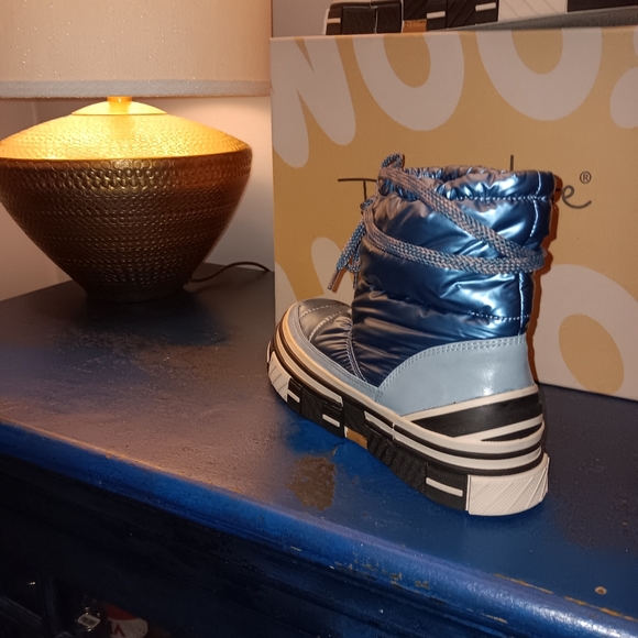 Rabecca white nylon boots - Picture 3 of 5